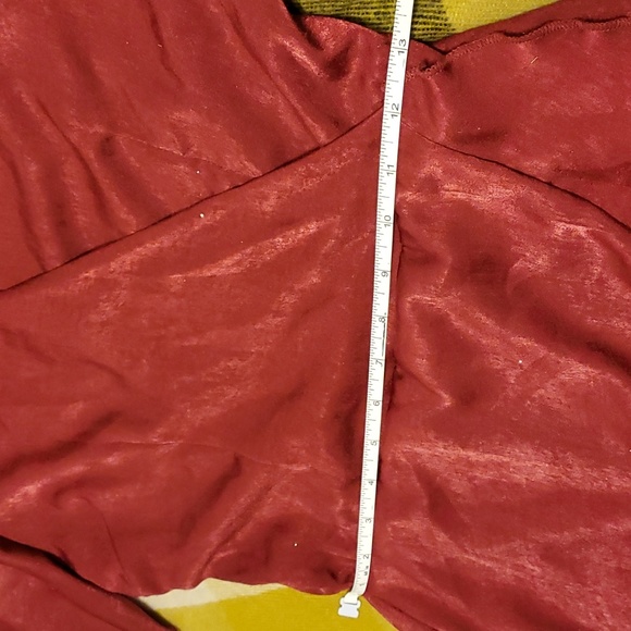 ADORABLE  Red/Dark Pink Summer Dress Size S - Picture 6 of 7